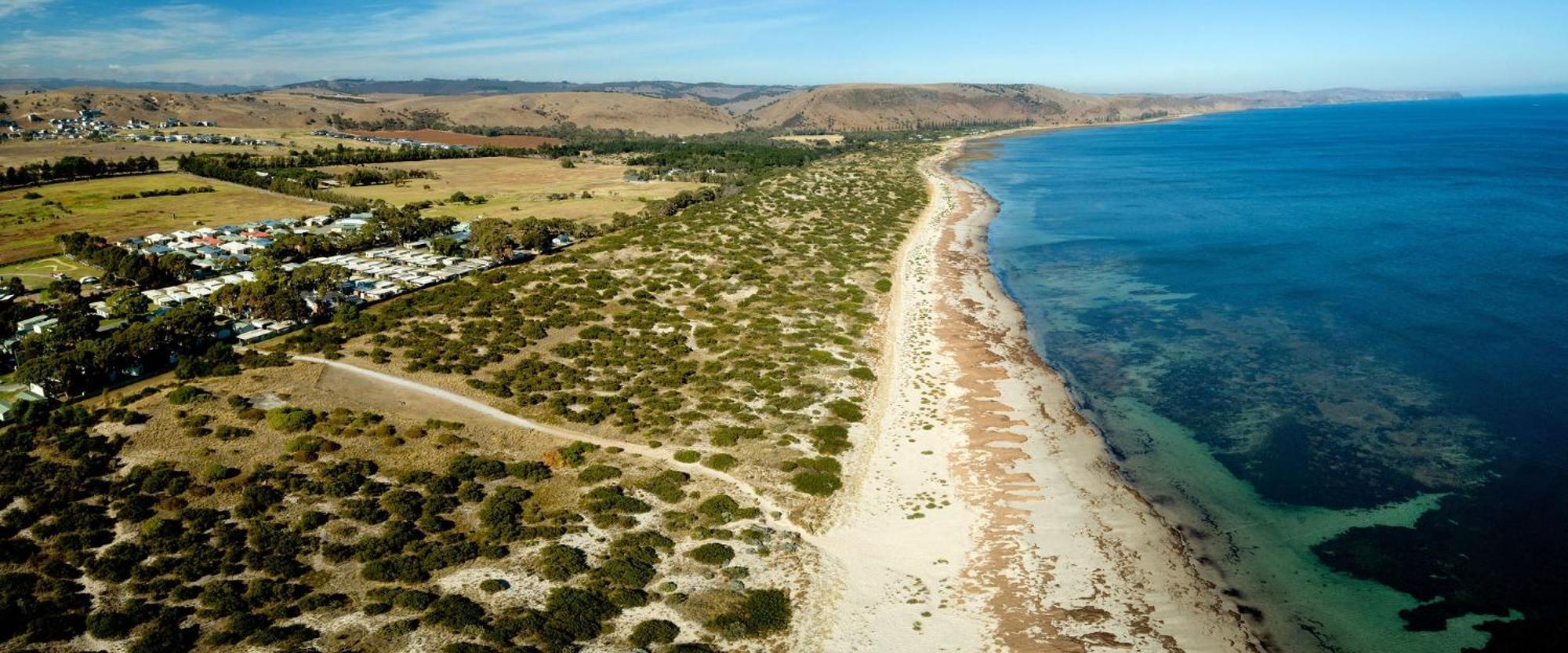 Beachside Holiday Park Normanville Bagian luar foto